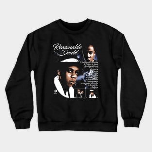 Jay-Z Reasonable Doubt List Crewneck Sweatshirt